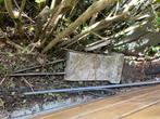 Betonvoet met ijzeren paal, Ophalen of Verzenden, Gebruikt, Minder dan 180 cm, Palen
