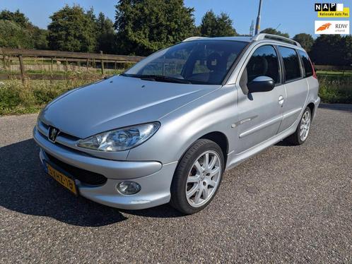 Peugeot 206 SW 1.6-16V Quiksilver Airco Benzine Radio/CD, Auto's, Peugeot, Te koop, ABS, Airbags, Airconditioning, Boordcomputer