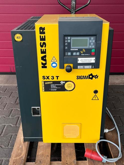 Kaeser sx3t schroefcompressor, Doe-het-zelf en Verbouw, Compressors, Nieuw, 10 bar of meer, 25 tot 100 liter, 800 liter/min of meer