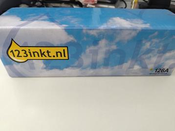 123 inkt toner 126a Geel beschikbaar voor biedingen