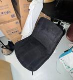 Zwarte velvet eetkamer stoelen, Ophalen, Twee, Zwart, Zo goed als nieuw