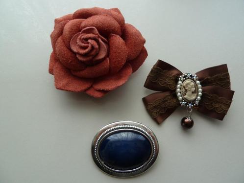 3 x Broche nieuw, Sieraden, Tassen en Uiterlijk, Broches, Nieuw, Overige materialen, Goud, Ophalen of Verzenden