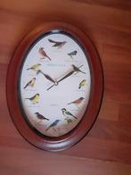 Klok met vogelgeluiden, Ophalen of Verzenden, Wandklok