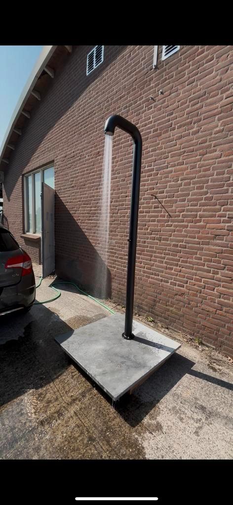 Rvs Buitendouche “gepoedercoat”, Tuin en Terras, Zwembad-toebehoren, Nieuw, Ophalen of Verzenden