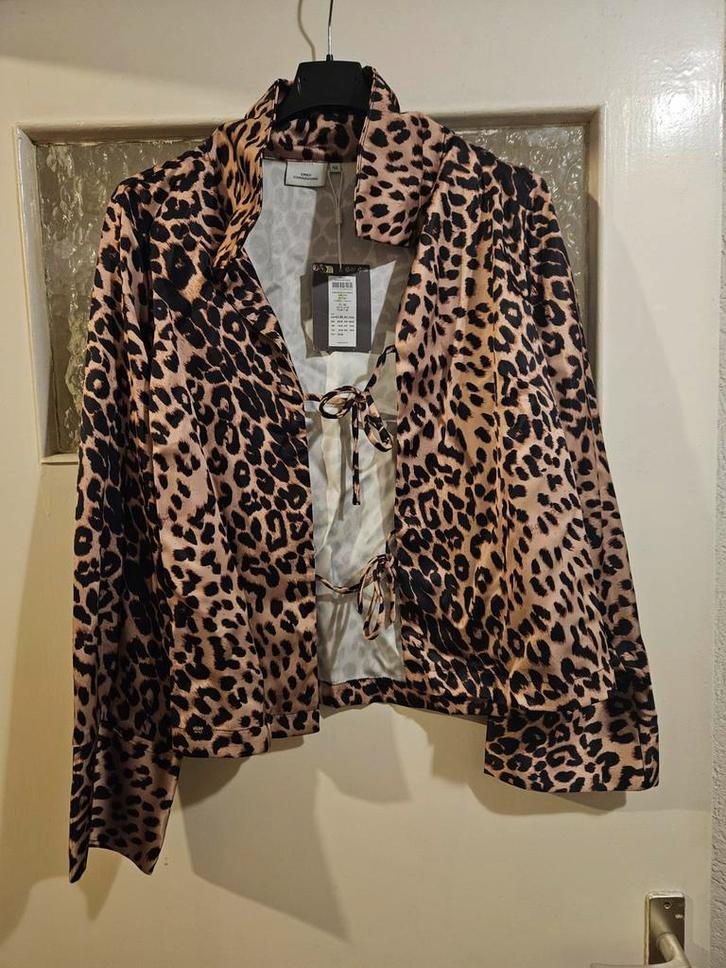 Only Carmakoma blouse/jasje leopardprint, Kleding | Dames, Grote Maten, Nieuw, Ophalen of Verzenden