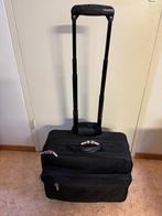 Handig en solide werkkoffertje op wieltjes (zwart), Gebruikt, Minder dan 50 cm, Ophalen of Verzenden, 35 tot 45 cm