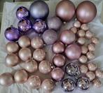 Kerstballen,  roze en lila.  In diverse maten., Ophalen of Verzenden, Zo goed als nieuw