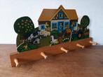Houten kinder kapstokje Boerderij, Ophalen of Verzenden, Zo goed als nieuw, Kapstokje