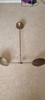 Bronzen in hoogte verstelbare lamp, Ophalen, Zo goed als nieuw