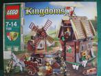 Lego 7189 Kingdoms "Overval op Molendorp", Ophalen of Verzenden, Zo goed als nieuw, Complete set, Lego