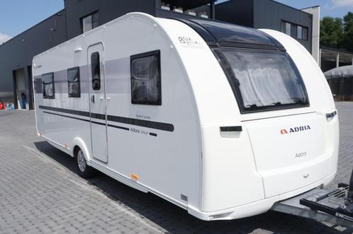 Prachtige 4pers.Adria met mover, airco, voortent, fietsrek,, Caravans en Kamperen, Caravans, Bedrijf, tot en met 4, Rondzit, Adria
