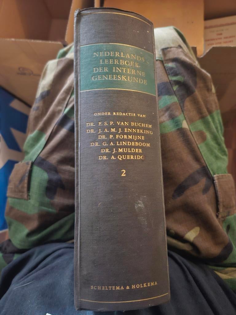 Nederlands Leerboek Interne Geneeskunde - Deel 2, Boeken, Studieboeken en Cursussen, Gelezen, E.S.P. van Buchem e.a., Beta, HBO