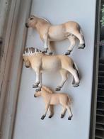 Mooie set schleich fjorden paarden familie, Ophalen of Verzenden, Zo goed als nieuw