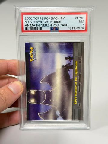 2000 Pokémon Topps Epsd Card Mystery Lighthouse #EP13 PSA 7 beschikbaar voor biedingen
