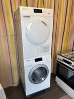 Nette Set Warmtepompdroger en Wasmachine Miele W1 & T1, 6 tot 8 kg, Ophalen, Gebruikt, Minder dan 85 cm