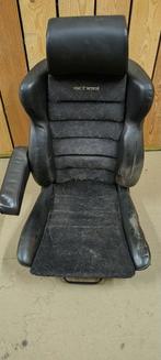 Scheel Chauffeursstoel  - Leer bekleed, Auto-onderdelen, Interieur en Bekleding, Ophalen, Gebruikt, Universele onderdelen