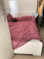 2 persoonsbed, Ophalen, 85 tot 100 cm, Gebruikt, Lattenbodem
