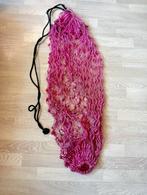 Roze hooinet/slowfeeder, Dieren en Toebehoren, Ophalen of Verzenden, Gebruikt