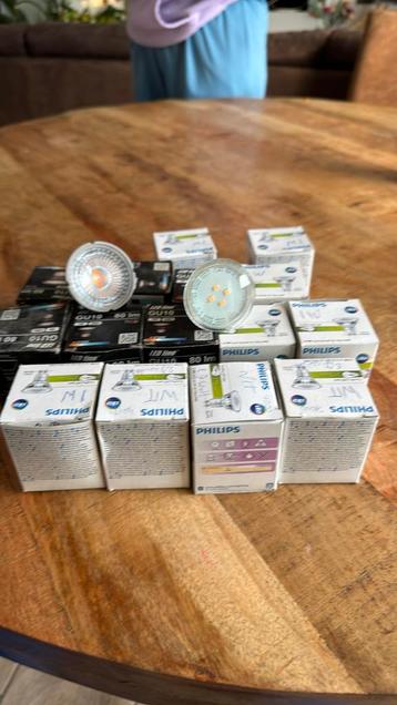 15 stuks gu 10 lampen beschikbaar voor biedingen