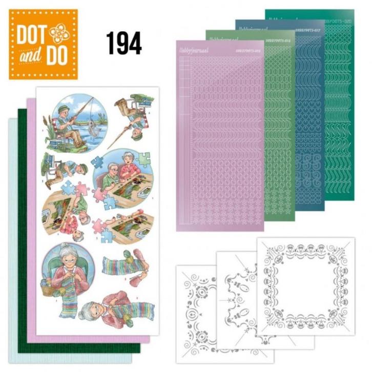 Dot and do set 194, Hobby en Vrije tijd, Kaarten | Zelf maken, Nieuw, Blanco kaart of Basiskaart, Overige thema's, Ophalen of Verzenden