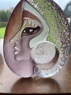 Mats Jonasson glazen waxinelichthouder, Antiek en Kunst, Antiek | Glas en Kristal, Ophalen of Verzenden