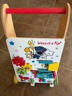 Houten Woezel en Pip loopwagentje, Kinderen en Baby's, Speelgoed | Houten speelgoed, Ophalen of Verzenden, Gebruikt