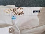Witte bootleg MS jeans Violet mt 46, Gedragen, Ophalen of Verzenden