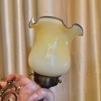 WANDLAMP FLEUR VINTAGE, Ophalen of Verzenden, Glas