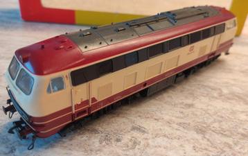 Fleischmann 4234 DB 218 217-8 Locomotief - Digitaal  beschikbaar voor biedingen