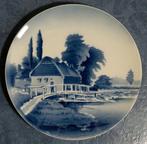 Groot Delftsblauw wandbord, Antiek en Kunst, Antiek | Wandborden en Tegels, Ophalen of Verzenden