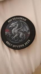Patch NH 90 860 Squadron  Grey Wyvern 2025, Verzamelen, Ophalen of Verzenden, Luchtmacht, Nederland, Embleem of Badge