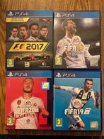 PS4 Games: F1 2017, FIFA 18, FIFA 19, FIFA 20, Spelcomputers en Games, Games | Sony PlayStation 4, Vanaf 3 jaar, Sport, 3 spelers of meer