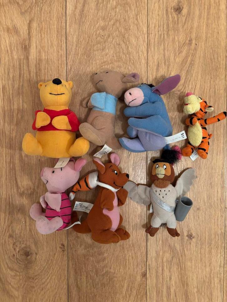 McDonald's Winnie de Poeh knuffels knorretje Happy Meal set!, Kinderen en Baby's, Speelgoed | Knuffels en Pluche, Gebruikt, Overige typen