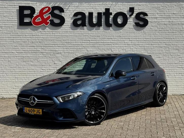 Mercedes-Benz AMG A-klasse AMG 35 4MATIC 306 PK! Keyless Cru, Auto's, Mercedes-Benz, Bedrijf, Te koop, A-Klasse, 360° camera, 4x4