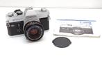 Canon FTb 35mm film SLR + Canon 50mm f/1.8 lens + batterij, Audio, Tv en Foto, Fotocamera's Analoog, Verzenden, Gebruikt, Spiegelreflex