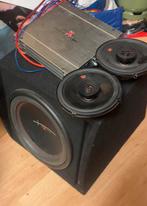 Subwoofer + Ubl boxen, Auto diversen, Autospeakers, Ophalen, Zo goed als nieuw