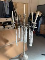 Grote vloerkandelaar 145cm, Huis en Inrichting, Woonaccessoires | Kandelaars en Kaarsen, Ophalen, Gebruikt, Metaal, 75 cm of meer