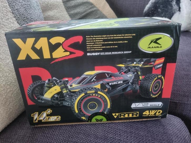 Rlaarlo X12S Nieuwe Rc Car topspeed 90kmh.Rtr Nieuw in Doos, Hobby en Vrije tijd, Modelbouw | Radiografisch | Auto's, Nieuw, Auto offroad