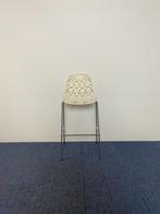 3 x Barkruk Crassevig Nett 73/4L, wit/chroom, Huis en Inrichting, Ophalen, Gebruikt, Met voetsteun, 60 tot 90 cm