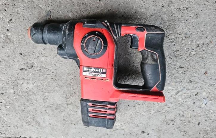 Accuboorhamer Einhell enkel body, Doe-het-zelf en Verbouw, Gereedschap | Boormachines, Gebruikt, Boor- en/of Breekhamer, Ophalen of Verzenden