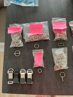Karabijnhsken, gesprn, ringen, ringen voor sleutelhangers, Ophalen of Verzenden, Materiaal