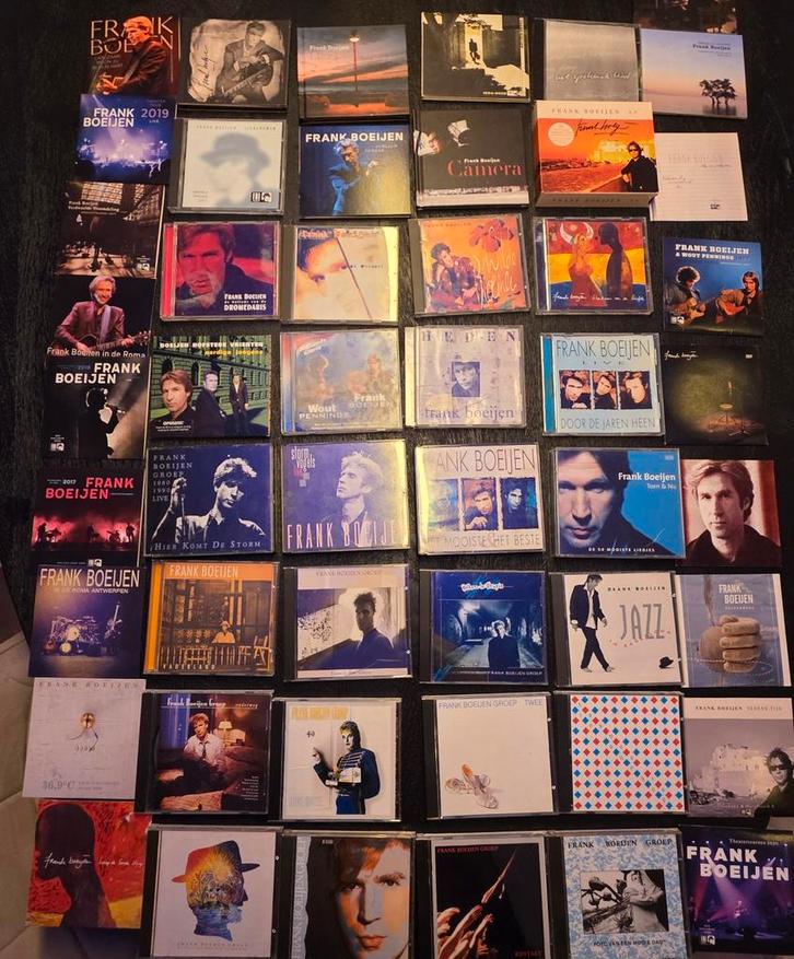 Grote verzameling cd's en dvd's Frank Boeijen 50 stuks, Cd's en Dvd's, Cd's | Nederlandstalig, Zo goed als nieuw, Pop, Ophalen of Verzenden