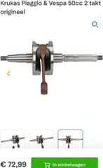 Orginele Goedwerkende & Zeer Nette Krukas Piaggio 2-Takt, Ophalen of Verzenden, Zo goed als nieuw, Overige typen, Piaggio