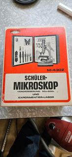 Microscoop set vintage, Audio, Tv en Foto, Optische apparatuur | Microscopen, Ophalen of Verzenden, Zo goed als nieuw