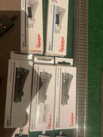 Marklin elektrische wisseschakelaars 74491 + 74490 9 stuks, Hobby en Vrije tijd, Ophalen of Verzenden, Wisselstroom, Rails, Märklin