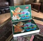 Vintage puzzel kat, Kinderen en Baby's, Speelgoed | Kinderpuzzels, Ophalen of Verzenden, 10 tot 50 stukjes, Gebruikt