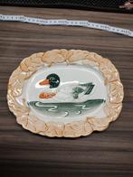 Vintage schaal met eend, Antiek en Kunst, Ophalen of Verzenden