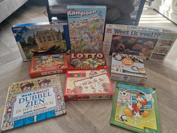 Spellen en Puzzels klein prijsje beschikbaar voor biedingen