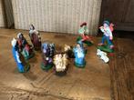Vintage kerstbeelden kerstgroep kerststal made in Italy, Ophalen of Verzenden, Zo goed als nieuw