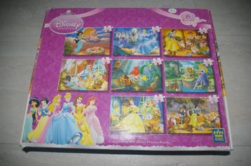 Disney  Princess  puzzels. beschikbaar voor biedingen
